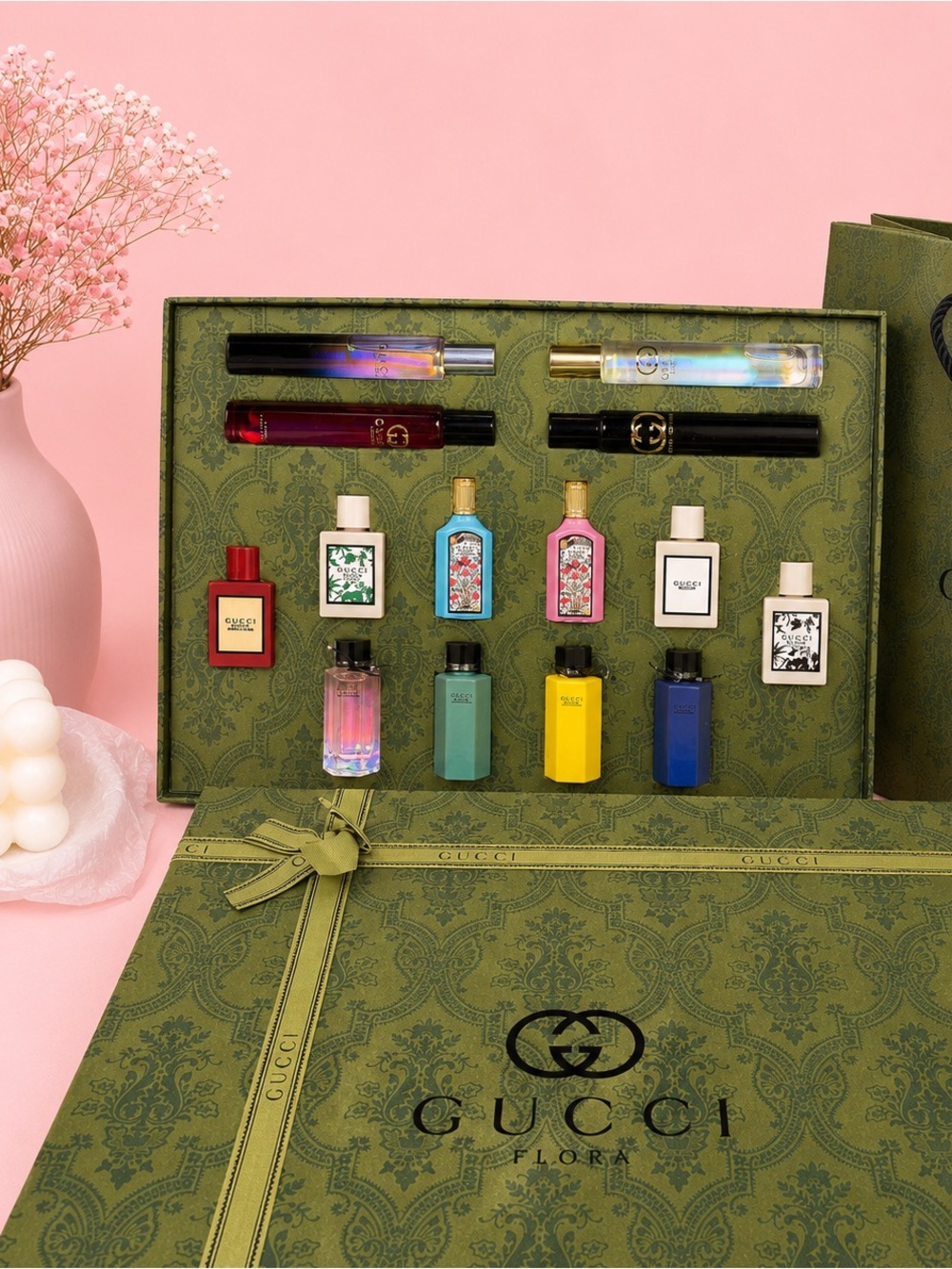 FLORA LUXURY MINI PERFUME & BEAUTY COLLECTION | GORGEOUS GIFT SET ๐ - Picture 1 of 6